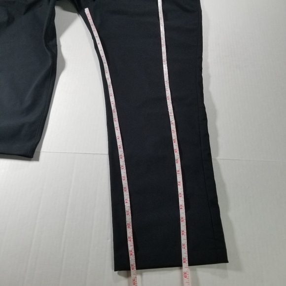 Lululemon ABC Pants Black 40x29 (Act 38x29) Warpstreme Chinos Flat Front 29" - Picture 9 of 10